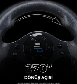 Resim Subsonic Gs-550 Ps3/ps4/pc/xboxone/xbox360 Direksiyon Seti 