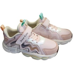 Resim Jump 31098f Çocuk Sneaker Spor Ayakkabı Bej / Lacivert 