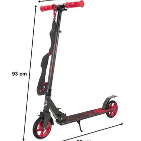 Resim Nessiworld Evo Flexi 2 Tekerlekli Scooter Kırmızı 