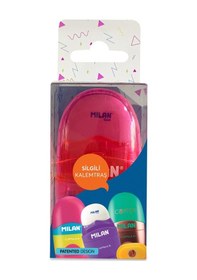 Resim Mılan 4712116 Capsule Look Kalemtraş-silgi Blister 
