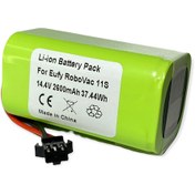 Resim 14.4V 2600Mah Eufy Robovac 11 İçin Uygun Pil (Batarya) 