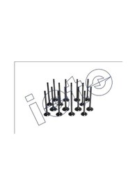 Resim Subap Takımı 8 In + 8 Ex Nitrasyonlu Mıtsubıshı L200 Cr 2007- In 31.5 6 107.6 Ex 27.5 6 108 