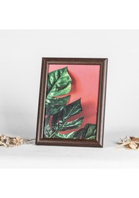 Resim 10x15 Ayaklı Kahverengi Resim Fotoğraf Çerçevesi 