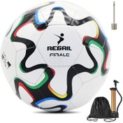 Resim Lemestar Regaıl Futbol Topu Eğitim Seti Hava Pompa + Depolama Çantası 5024 Modeli Pvc + Kauçuk Malzeme Diğer 