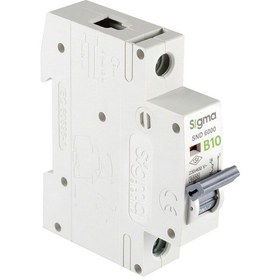 Resim Sigma 6sm110b B Tipi Monofaze 10a 6ka Otomatik Sigorta 