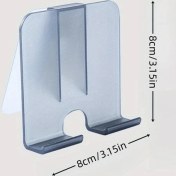 Resim Willowhaven Siyah Duvar Askılı Telefon Kumanda Şarj Aleti Organizatörü - Matkap Gerekmez Siyah 