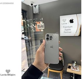 Resim Apple iPhone 15 Pro Max İkinci El YD | 256 GB | Natürel Titanyum 