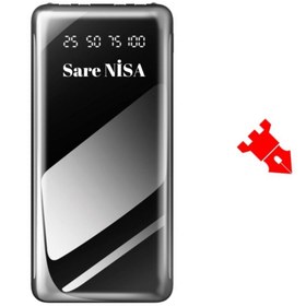 Resim Kale Promosyon Kişiye Özel İsim Baskılı 20.000 mAh Kendinden kablolu Powerbank Şarj Cihazı 