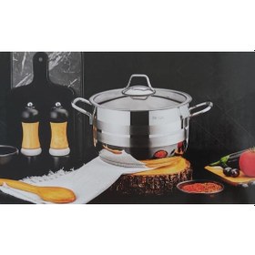 Resim ÖZLİFE 4007 EKİN 26*16 ÇELİK TEKLİ TENCERE SADE 