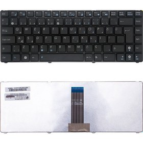 Resim Asus Uyumlu Eee Pc 1201k, 1201n, 1201nl, 1201pn, 1201t Klavye Tuş Takımı Tuş Seti Siyah Türkçe 