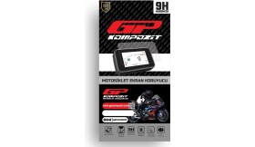 Resim GP Kompozit Yamaha NMAX 125 / 155 2025-2026 Uyumlu Motosiklet Ekran Koruyucu Şeffaf 