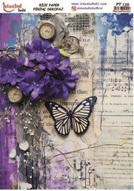 Resim Pirinç Dekopaj Kağıdı 30x42cm Pt-139 