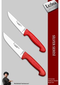 Resim Silver Serisi 2 Li Günlük Kullanım Mutfak Bıçak Seti Mtf-221 