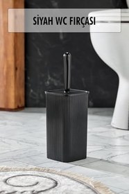Resim WC Fırçası & Tuvalet Fırçası Siyah 2 Parça 