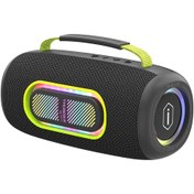 Resim Wiwu H7 Rgb Işıklı Askılı Tws Bluetooth Speaker Hoparlör V5.3 40W Siyah 