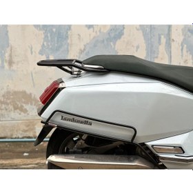 Resim Lambretta X 125-250-300 Arka Yan Koruma Demiri Siyah / Friendship 