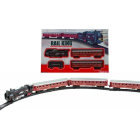 Resim Mixoyuncak Oyuncak Tren Klasik Tren Işıklı 18 Parça 