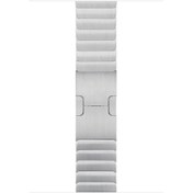 Resim Microsonic iOS Uyumlu Watch Series 8 45mm Kordon Link Bracelet Band 