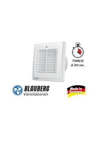 Resim Blauberg Auto 125 T Timer Zaman Ayarlı Otomatik Panjurlu Banyo Aspiratörü 
