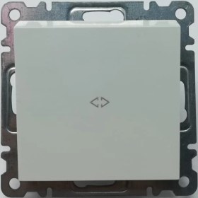 Resim Makel Karea Deviatör Beyaz Modül+Kapak 