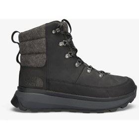 Resim The North Face Bergen Deri Erkek Gri Su Geçirmez Kar Botu 