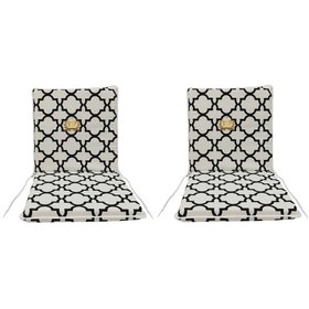 Resim Viphomeconcept Sandalye Minderi 2 Adet Arkalıklı Büyük Fermuarlı Alaçatı 