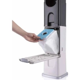 Resim Arnica ET13490 Solara Tower Otomatik Toz Boşaltma Istasyonlu Şarjlı Süpürge 