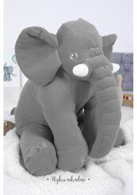Resim Uyku Arkadaşım Fil Gri 