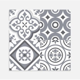 Resim Tink Geometrik 010 Karma Desenli Pvc Karo 30X30 Cm 