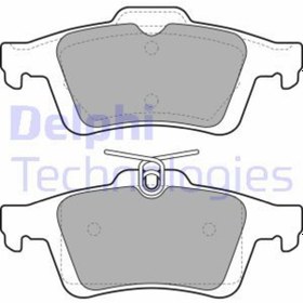 Resim DELPHI LP1958 Fren Balatasi Arka ( Ford:C-Max 07-/ C-Max II 10-/ Focus II-III 1.6Tdci 11-/ Kuga II 13- ) (WA173126) 