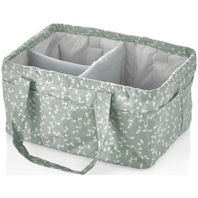 Resim Babyjem Katlamalı Anne&bebek Organizer Yeşil Çiçek 