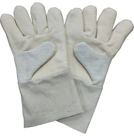 Resim LR-378 Yüksek Isıya Dayanıklı Eldiven, Fırıncı Eldiveni, Mangal Barbekü Eldiveni 
