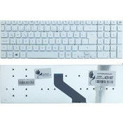 Resim Acer Uyumlu Aspire E1-572P, E5-731G, VN7-791GN Klavye (Beyaz) 