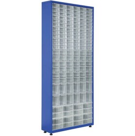 Resim Sembol Plastik Tmd 120 -6 S Çekmeceli Metal Tek Yönlü Dolap Mavi 