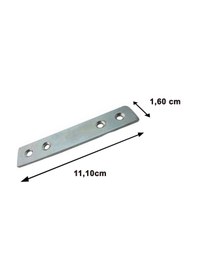 Resim Ennalbur Gönye Düz Tip No:4 5 Adet Nikel 