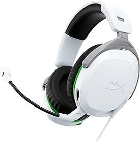 Resim HyperX CloudX Stinger 2 – Xbox Lisanslı Oyun Kulaklığı, İmza Konforu, Ayarlanabilir Saç Bandı, Kablolu, Beyaz 