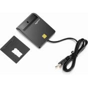 Resim Rocketek Scr1 Cac Id Sim Chip Akıllı Kart Okuyucu - Beyaz (Yurt Dışından) 