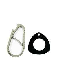 Resim Hangfox Çok Fonksiyonlu Dış Mekan Edc Anahtar Zinciri, Çelik/ Titanyum Kanca, Şişe Açıcı, 25kg Yük Kapasitesi, Outdoor Kamp Hiking Araç 