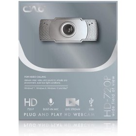 Resim Cylo Hd720P Tak ve Çalıştır Web Kamerası Gümüş Siyah 