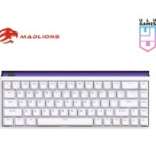 Resim Madlions NANO68 Hall Effect Rapid Trigger (Manyetik Switch) 8000 Hertz Mekanik Klavye 