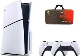 Resim Sony Playstation 5 Slim CD Versiyon + 2. Dualsense Ps5 Kol+ Sony Playstation 5 Taşıma Çantası Koyu Kırmızı 