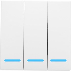 Resim Youmex 433mhz 3 Kanal Akıllı Ev Kumanda Paneli - Dairesel/merdiven Aydınlatması İki Yönlü Kontrol, Kol Saati Pil Ve Çift Taraflı Bant Dahil Yk-syt03-1 