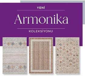 Resim Armonika YT01A Bakır Multi Antialerjik Yumuşak Dokulu Modern Etnik Halı ÇOK RENKLİ 100 x 200 