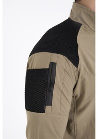 Resim Camp Scoutland Camp137 Outdoor Tactical Su iticili Erkek Bej Taktik Sweatshirt Bej 
