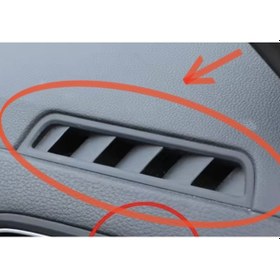 Resim Volkswagen Golf 7 - 7.5 Göğüs Havalandırma Çerçevesi 