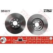 Resim Fiat Bravo II Stilo Mito Ön Fren Diski Havalı 281mm 