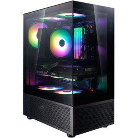 Resim Xpg Invaderx Mini Argb Usb 3.2 Siyah Atx Mid-tower Gaming Akak0xpg0020 
