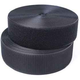 Resim Kara Kanca ve Döngü Bantı, Dikiş Yapması Kolay, Yapışmaz, Çadırlar, Giysiler, El Sanatları ve DIY Projeleri için Bağlantıda Kullanılır, 30mm / 40mm / 50mm 