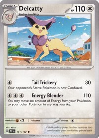Resim Delcatty 131/162 - Temporal Forces - Pokemon Kartı Mint 