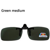 Resim Terokk Unisex Klip-polarize Sürüş Gözlükleri Uv400 Gündüz/gece Kullanım Flip-up Lensgümüş51 Gümüş 